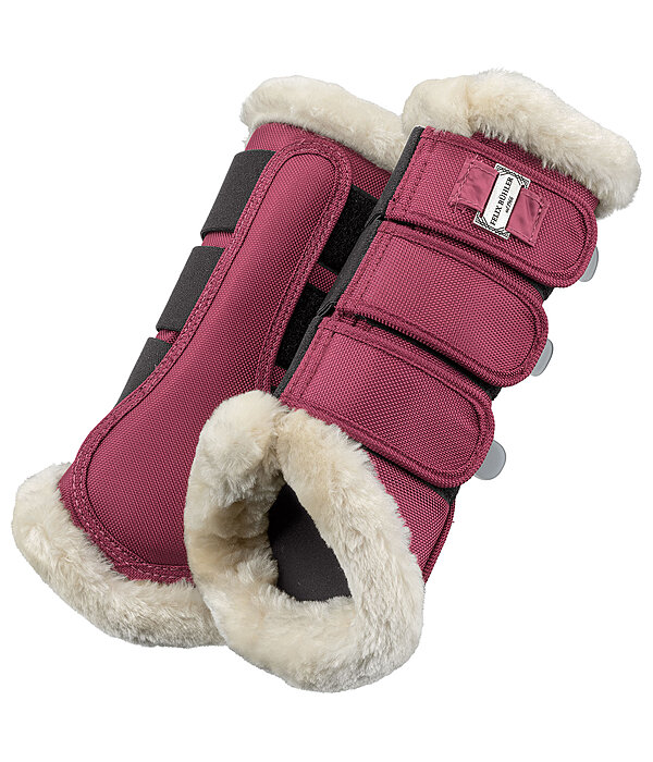 Teddy Fleece Dressage Boots Essential, Hind Legs