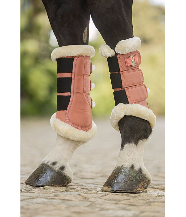 Teddy Fleece Dressage Boots Essential, Hind Legs