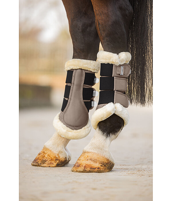 Teddy Fleece Dressage Boots Essential, Hind Legs