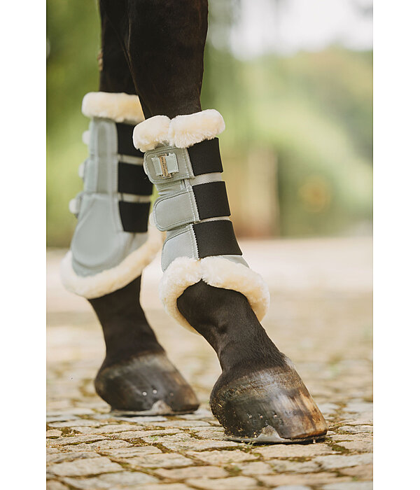 Teddy Fleece Dressage Boots Essential, Hind Legs
