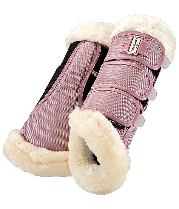 Teddy Fleece Dressage Boots Essential, hind legs