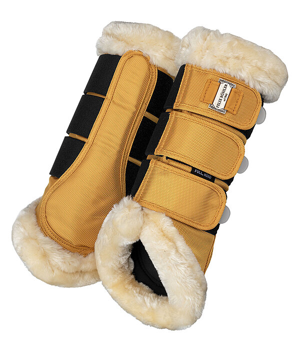 Teddy Fleece Dressage Boots Essential, hind legs