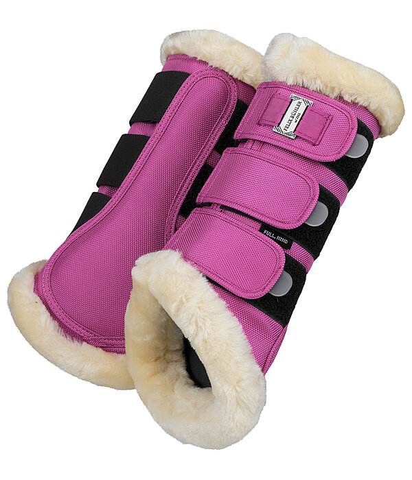 Teddy Fleece Dressage Boots Essential, hind legs