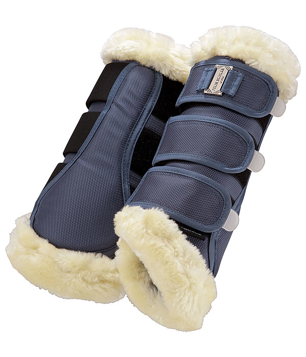 Teddy Fleece Dressage Boots Essential, hind legs