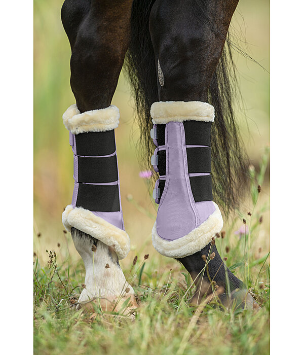 Teddy Fleece Dressage Boots Essential, hind legs