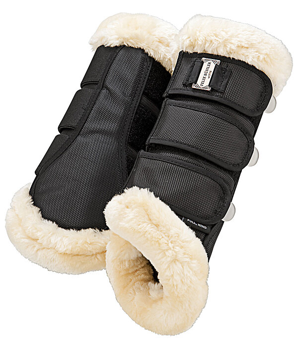 Teddy Fleece Dressage Boots Essential, hind legs