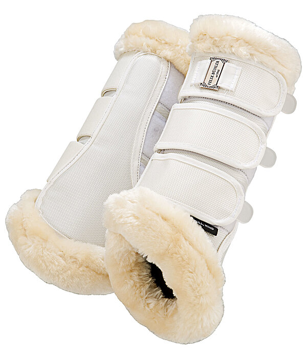 Teddy Fleece Dressage Boots Essential, hind legs