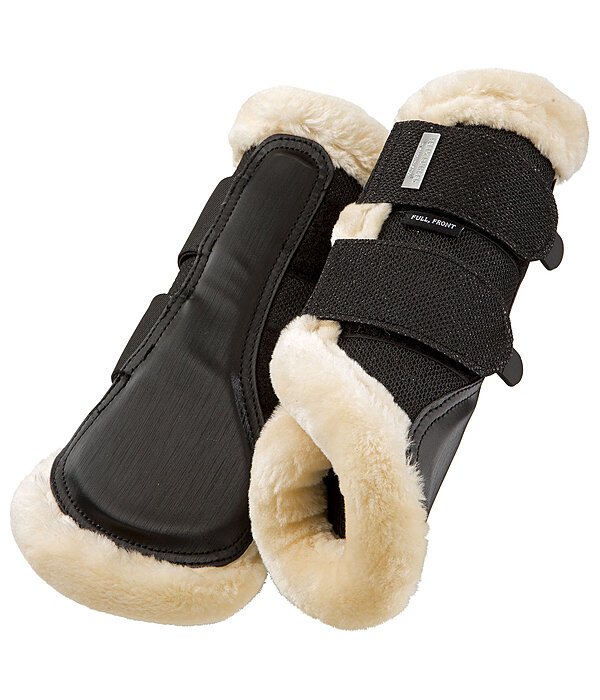 Teddy Fleece Dressage Boots Sparkle, Front Legs