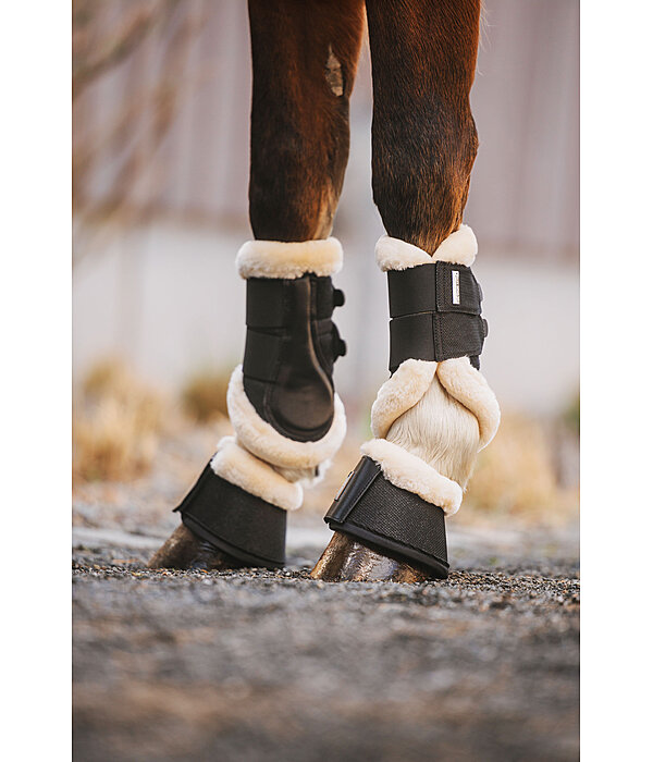 Teddy Fleece Dressage Boots Sparkle, Front Legs