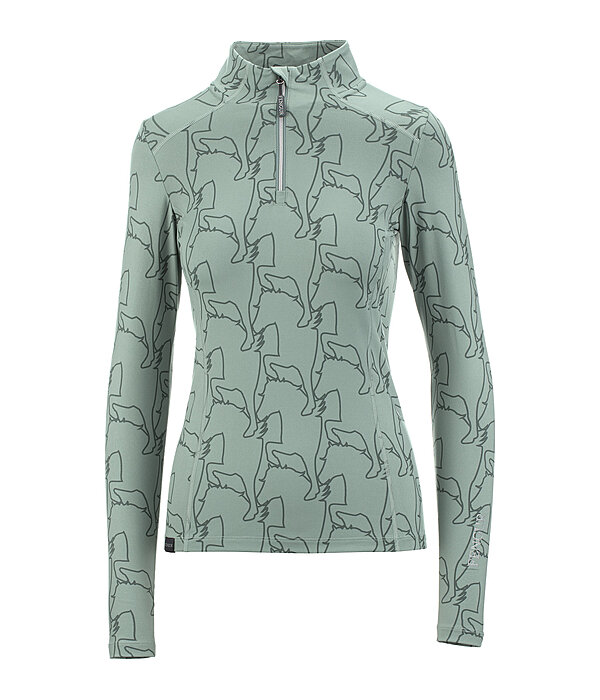 Zip Functional Long Sleeve Shirt Asta