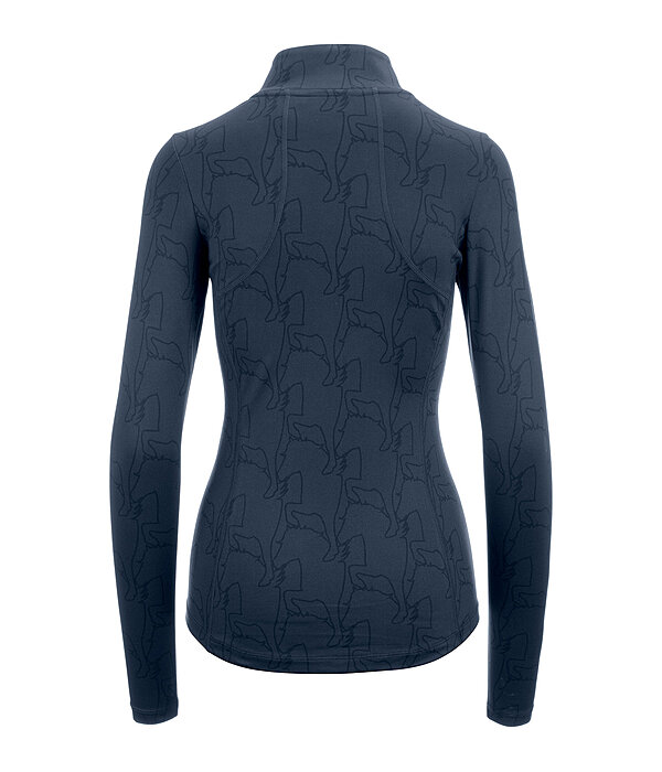 Zip Functional Long Sleeve Shirt Asta