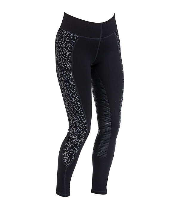 Grip Full Seat Riding Tights Holographic