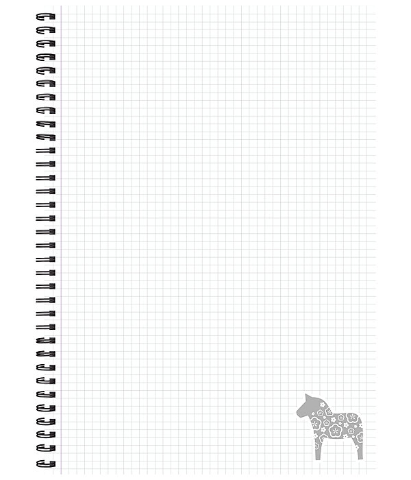 Notebook Dala Horse