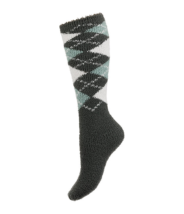 Knee High Socks Checked