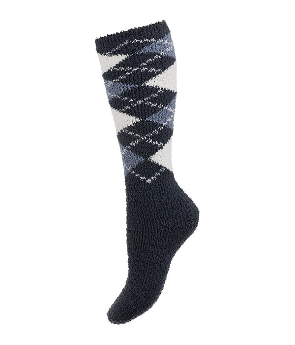 Knee High Socks Checked