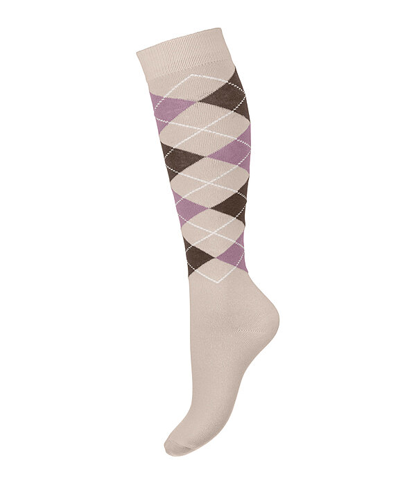 Knee High Socks Argyle