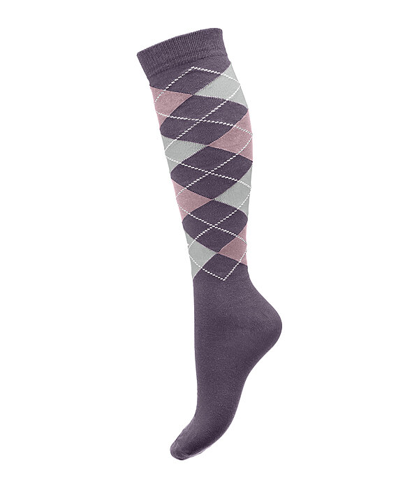 Knee High Socks Argyle