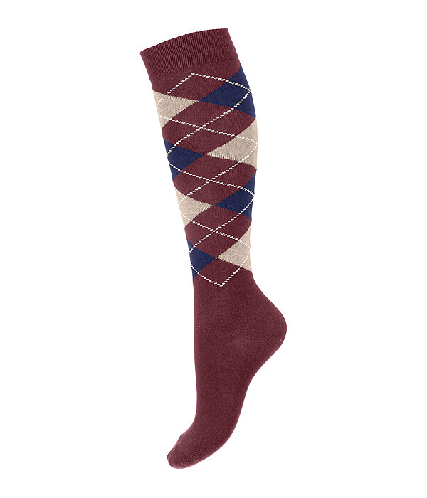 Knee High Socks Argyle