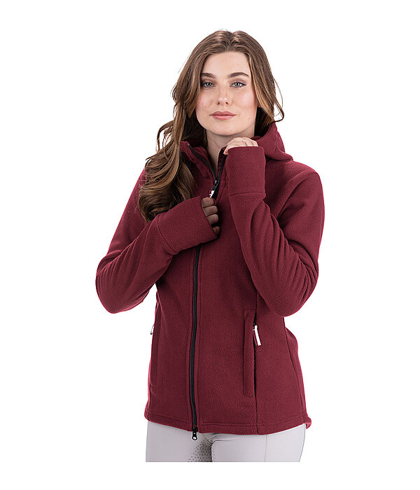 Hooded fleece cardigan store