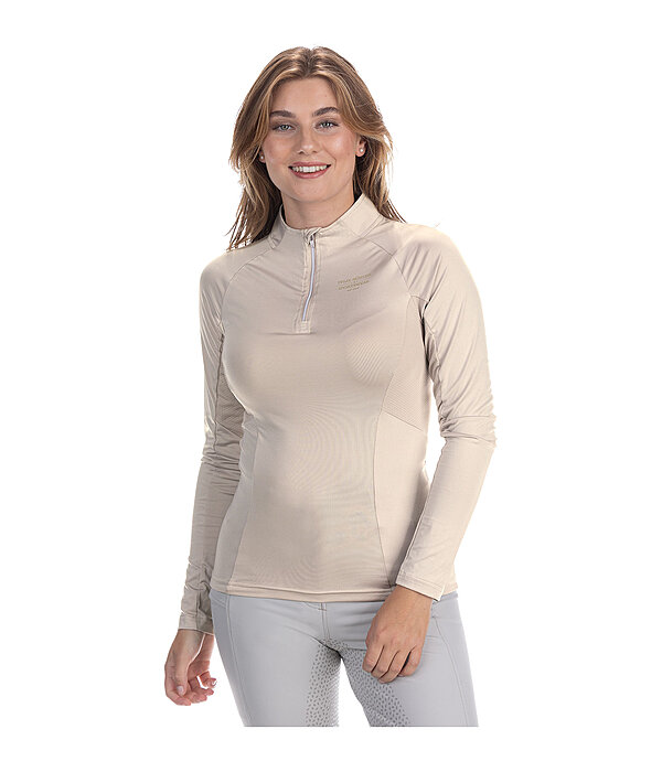 Zip Functional Long Sleeve Shirt Sofie