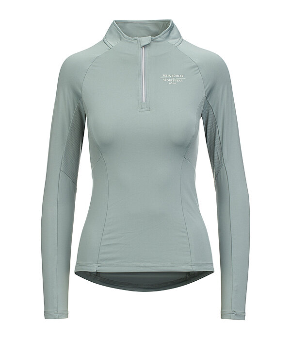 Zip Functional Long Sleeve Shirt Sofie