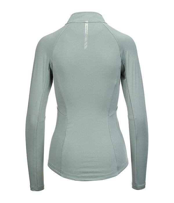 Zip Functional Long Sleeve Shirt Sofie