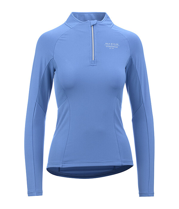 Zip Functional Long Sleeve Shirt Sofie