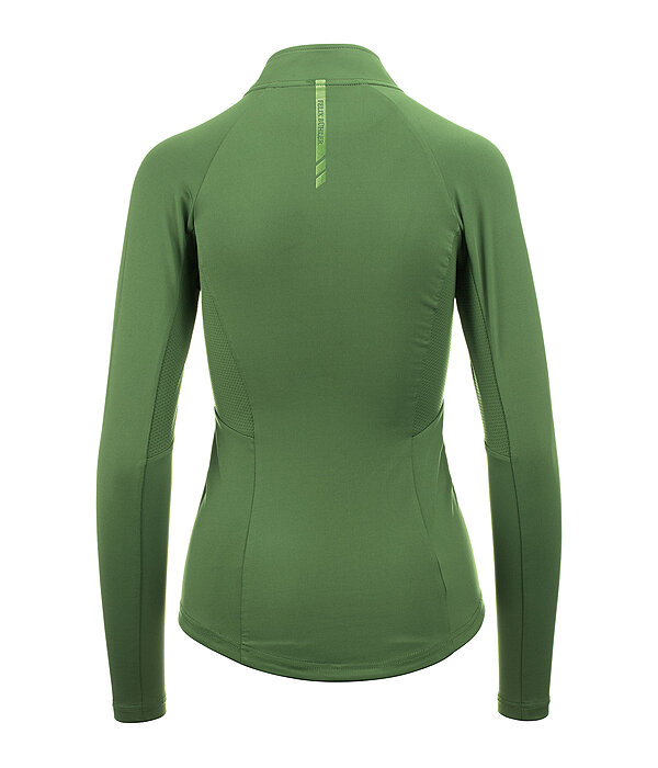 Zip Functional Long Sleeve Shirt Sofie