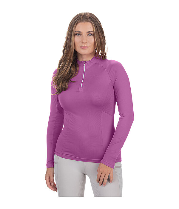 Zip Functional Long Sleeve Shirt Sofie