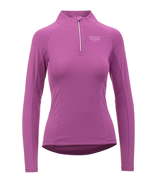 Zip Functional Long Sleeve Shirt Sofie