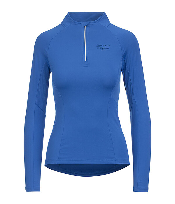 Zip Functional Long Sleeve Shirt Sofie