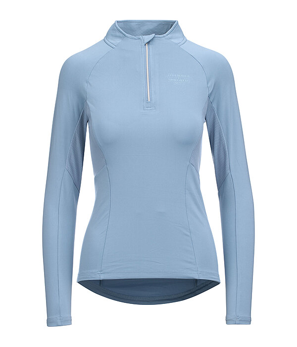 Zip Functional Long Sleeve Shirt Sofie