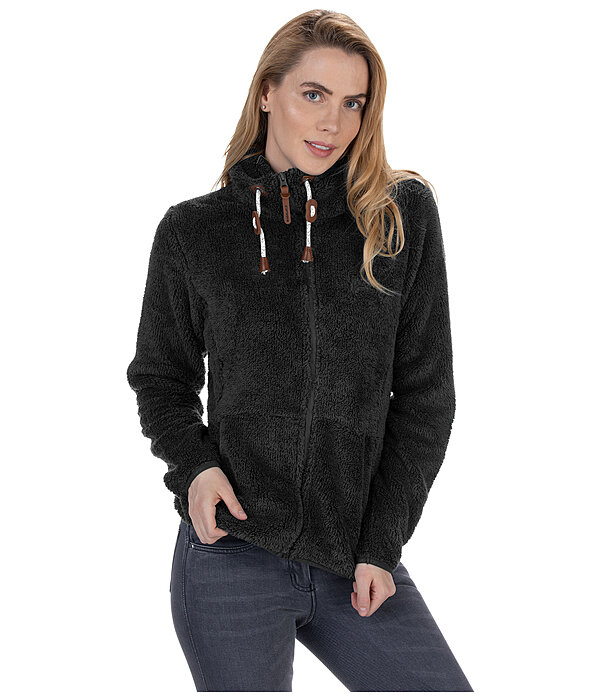 high collar fleece jacket