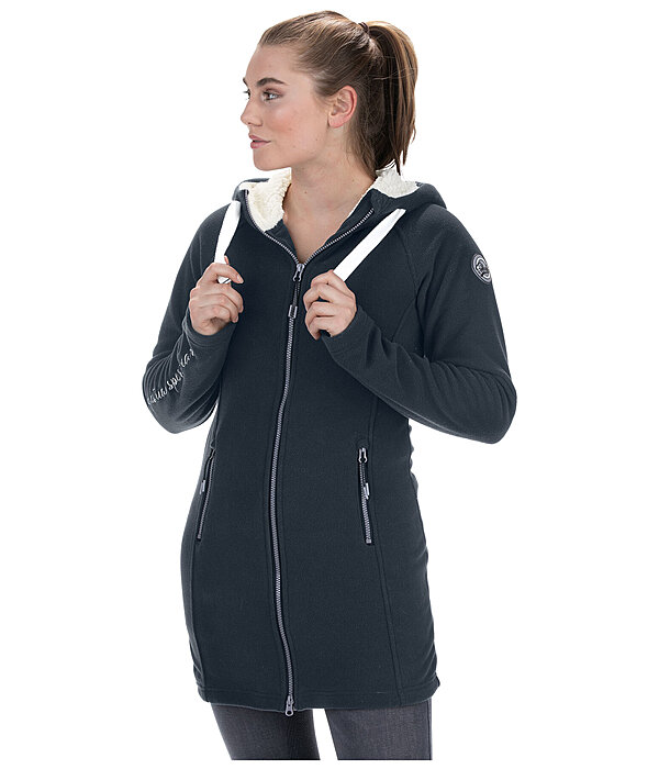 Hooded Fleece Coat Greta