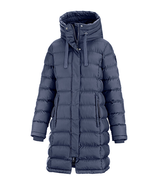 Hooded Quilted Riding Coat Minou