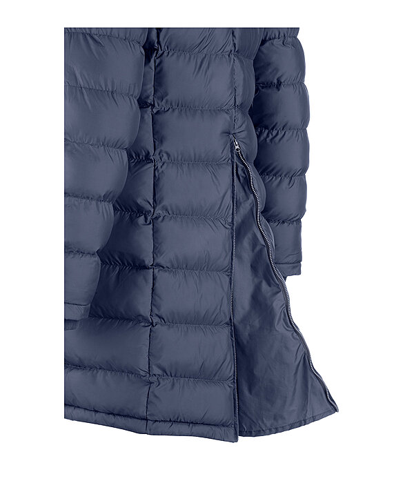 Hooded Quilted Riding Coat Minou