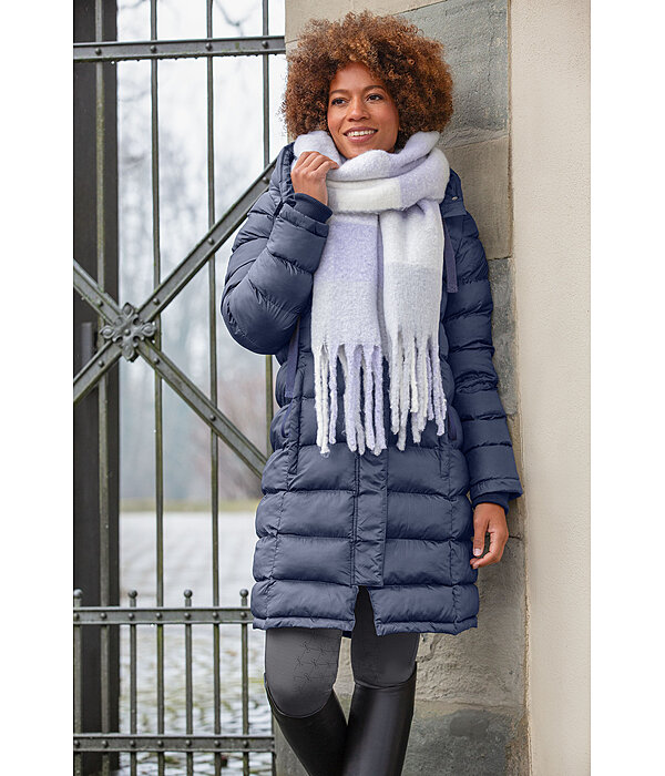 Hooded Quilted Riding Coat Minou