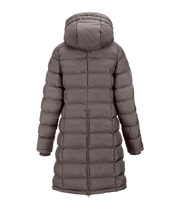 Hooded Quilted Riding Coat Minou