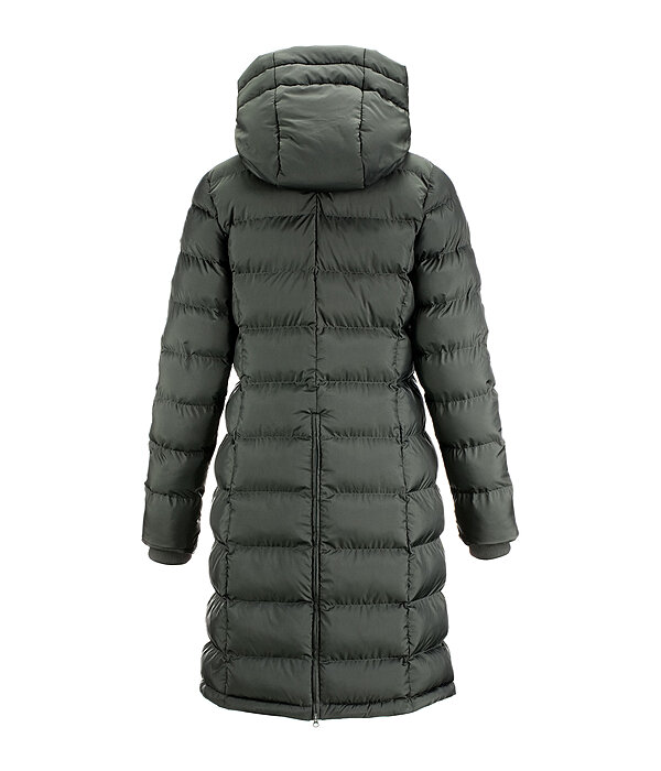 Hooded Quilted Riding Coat Minou