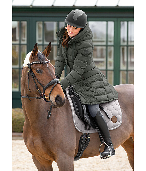 Hooded Quilted Riding Coat Minou