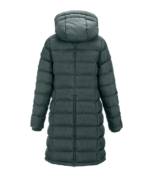 Hooded Quilted Riding Coat Minou