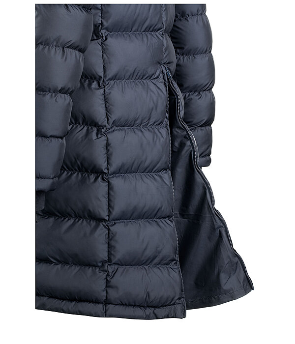 Hooded Quilted Riding Coat Minou