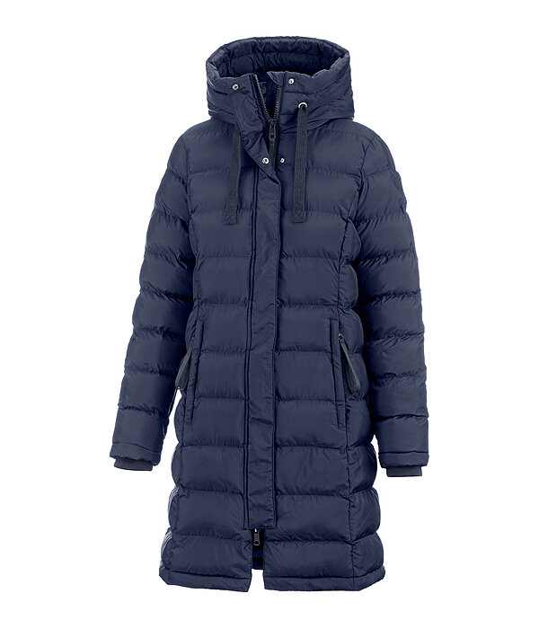 Hooded Quilted Riding Coat Minou