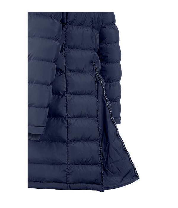 Hooded Quilted Riding Coat Minou