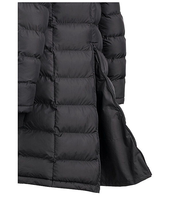 Hooded Quilted Riding Coat Minou