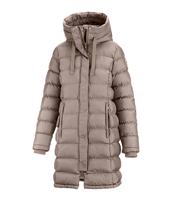 Hooded Quilted Riding Coat Minou