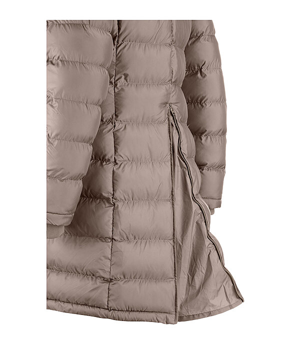Hooded Quilted Riding Coat Minou
