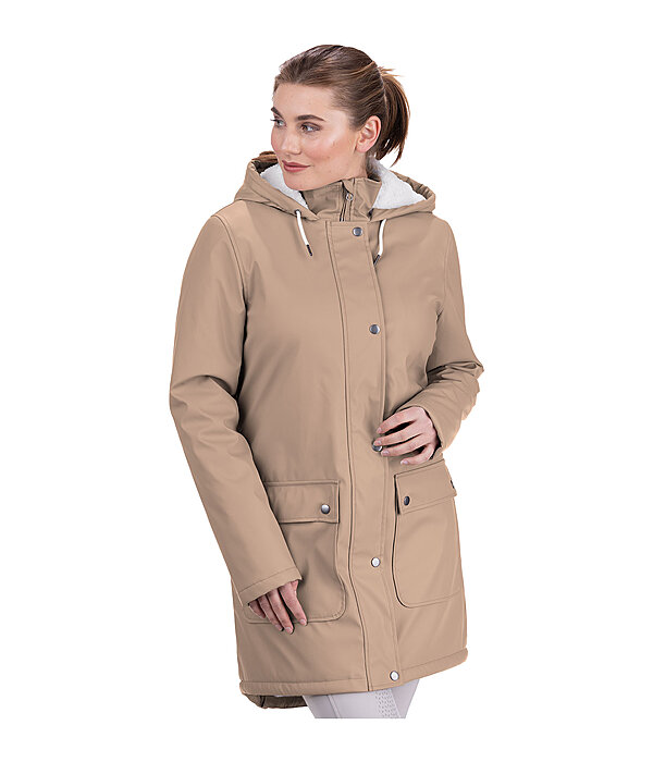 Teddy Fleece Hooded Raincoat Nella II