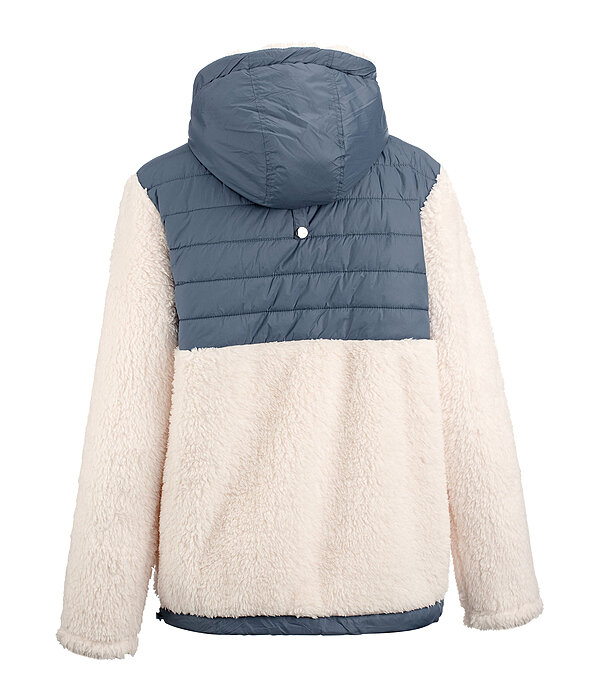 Hooded Teddy Fleece Combination Jacket Lexi