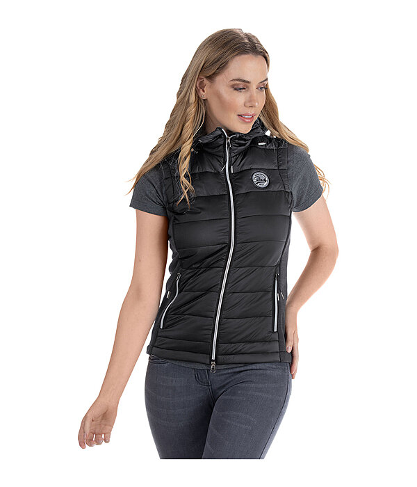 Hooded Combination Riding Gilet Cleo